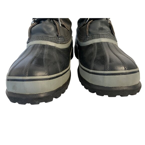 Sorel Mens Caribou Waterproof Winter Boots Size 8 Canada Wool Lined 8972 - Picture 7 of 15